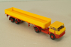 Henschel HS 16 TS with semi trailer Shell, yellow/red, 8223, Brekina 1:87
