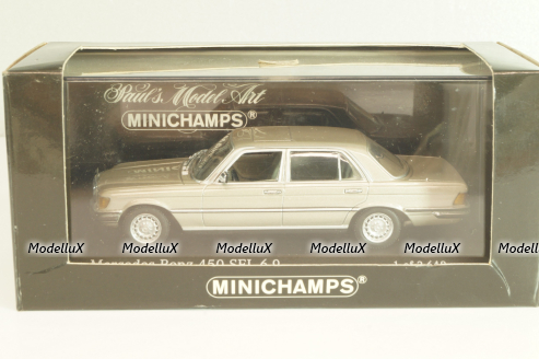 Mercedes-Benz 450 SEL 6.9 (W116) 1972, smoke silver, 430039201, Minichamps 1:43
