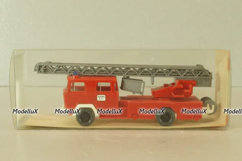 Magirus 170D 1975, Fire Truck With Ladder, 20620, Wiking 1:87