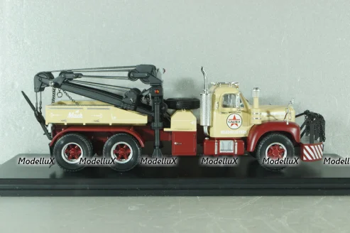 Mack B61 Australian wrecker truck, beige/dark red, TruckTyr 1:43