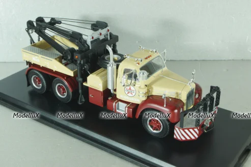 Mack B61 Australian wrecker truck, beige/dark red, TruckTyr 1:43