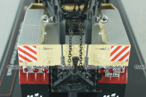 Mack B61 Australian wrecker truck, beige/dark red, TruckTyr 1:43