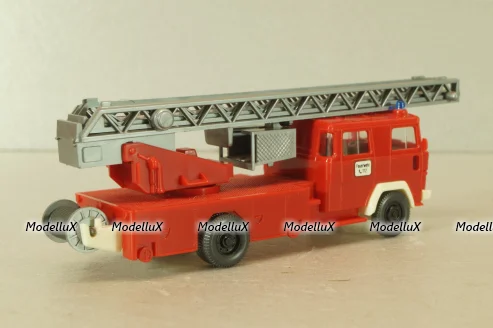 Magirus 170D 1975, Fire Truck With Ladder, 20620, Wiking 1:87