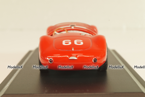 Maserati A6GCS Targa Florio #66 1953, Fangio/Mantovani, red, WBS039, WhiteBox 1:43