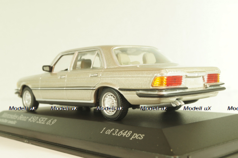 Mercedes-Benz 450 SEL 6.9 (W116) 1972, smoke silver, 430039201, Minichamps 1:43