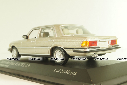 Mercedes-Benz 450 SEL 6.9 (W116) 1972, smoke silver, 430039201, Minichamps 1:43