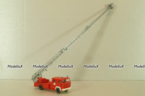 Magirus 170D 1975, Fire Truck With Ladder, 20620, Wiking 1:87