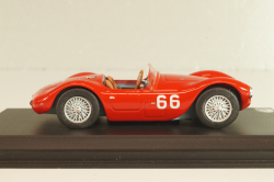 Maserati A6GCS Targa Florio #66 1953, Fangio/Mantovani, red, WBS039, WhiteBox 1:43