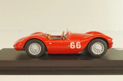 Maserati A6GCS Targa Florio #66 1953, Fangio/Mantovani, red, WBS039, WhiteBox 1:43