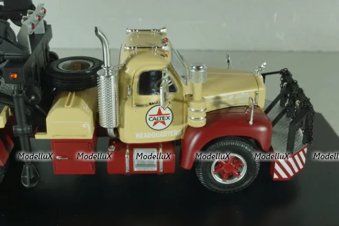 Mack B61 Australian wrecker truck, beige/dark red, TruckTyr 1:43