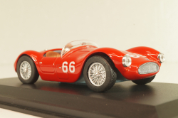 Maserati A6GCS Targa Florio #66 1953, Fangio/Mantovani, red, WBS039, WhiteBox 1:43