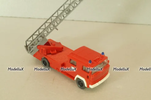 Magirus 170D 1975, Fire Truck With Ladder, 20620, Wiking 1:87