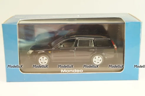 Ford Mondeo Turnier (MK3) 2001, dark blue, Minichamps 1:43