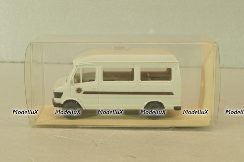 Mercedes 208D autohome, white, 12268, Wiking 1:87