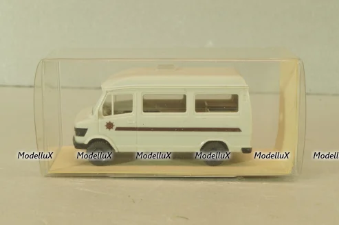 Mercedes 208D autohome, white, 12268, Wiking 1:87