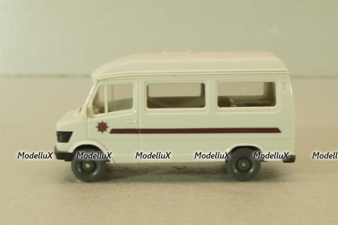 Mercedes 208D autohome, white, 12268, Wiking 1:87