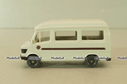 Mercedes 208D autohome, white, 12268, Wiking 1:87