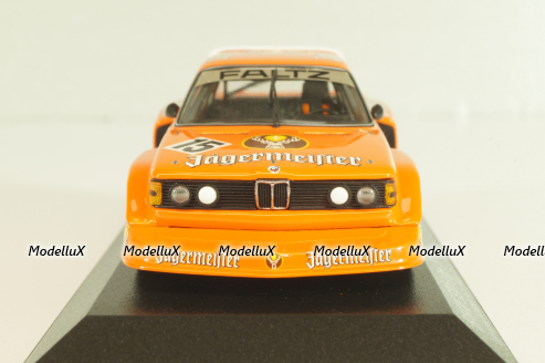 BMW 320i (E21) Grp. 5, #15 winner Div.II Eifelrennen DRM 1977, H.J.Stuck, orange, 400772315, Minichamps 1:43