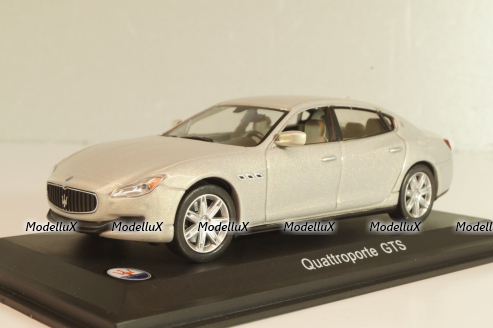 Maserati Quattroporte GTS 2003, silver metallic, WB039, WhiteBox 1:43