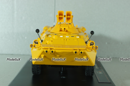 ЗС-88 "Делитель" Звуковещательная установка  на шасси БТР-80, Милиция 1993, желтый, TruckTyr 1:43
