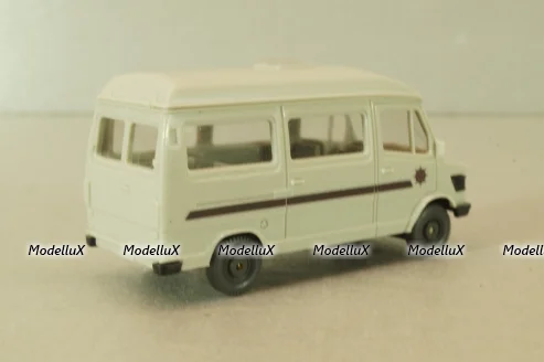 Mercedes 208D autohome, white, 12268, Wiking 1:87