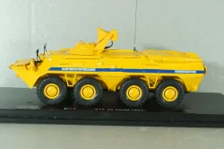 ЗС-88 "Делитель" Звуковещательная установка  на шасси БТР-80, Милиция 1993, желтый, TruckTyr 1:43