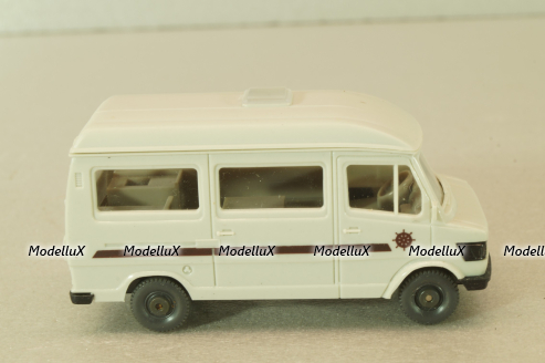 Mercedes 208D autohome, white, 12268, Wiking 1:87