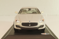 Maserati Quattroporte GTS 2003, silver metallic, WB039, WhiteBox 1:43