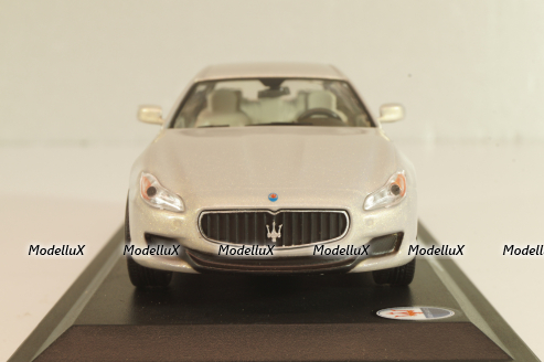 Maserati Quattroporte GTS 2003, silver metallic, WB039, WhiteBox 1:43