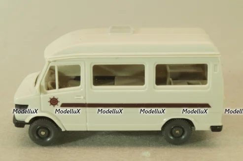 Mercedes 208D autohome, white, 12268, Wiking 1:87