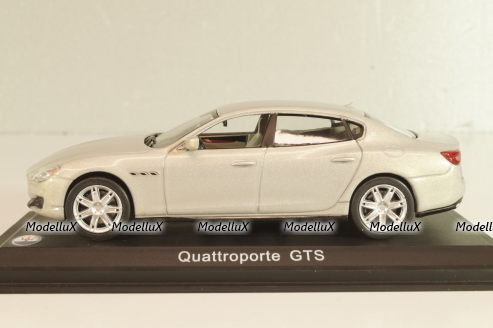 Maserati Quattroporte GTS 2003, silver metallic, WB039, WhiteBox 1:43
