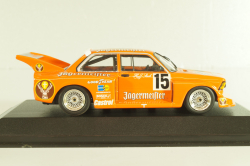 BMW 320i (E21) Grp. 5, #15 winner Div.II Eifelrennen DRM 1977, H.J.Stuck, orange, 400772315, Minichamps 1:43