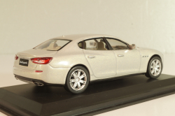 Maserati Quattroporte GTS 2003, silver metallic, WB039, WhiteBox 1:43
