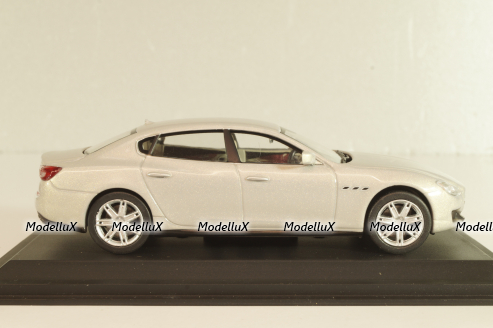 Maserati Quattroporte GTS 2003, silver metallic, WB039, WhiteBox 1:43