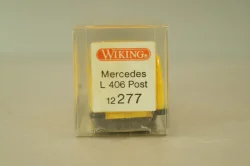 Mercedes L 406 Post, yellow, 12277, Wiking 1:87