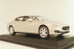 Maserati Quattroporte GTS 2003, silver metallic, WB039, WhiteBox 1:43