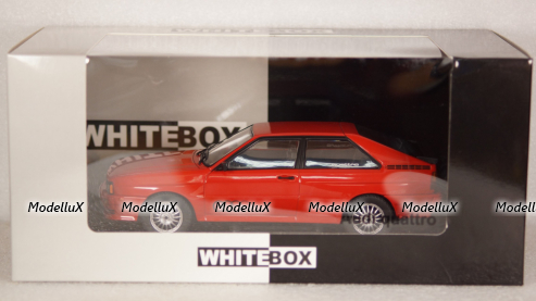 Audi Quattro red 1988, WB124064, WhiteBox 1:24
