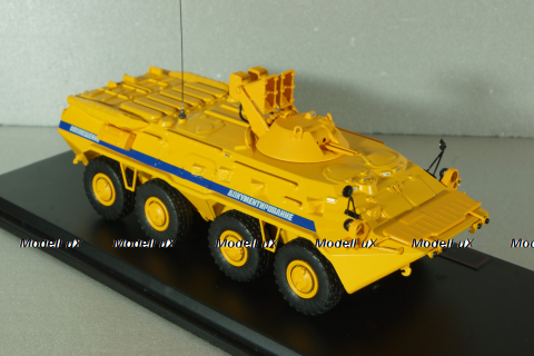 ЗС-88 "Делитель" Звуковещательная установка  на шасси БТР-80, Милиция 1993, желтый, TruckTyr 1:43