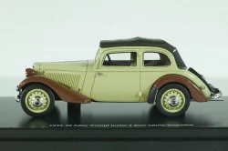 Adler Trumpf Junior 2 Doors Open cabrio-limousine 1934-39, EMEU43034C,  ESVAL Model 1:43