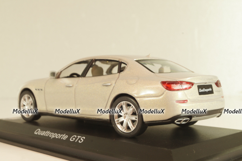 Maserati Quattroporte GTS 2003, silver metallic, WB039, WhiteBox 1:43