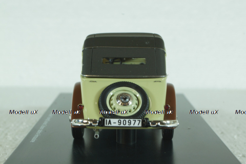 Adler Trumpf Junior 2 Doors Open cabrio-limousine 1934-39, EMEU43034C,  ESVAL Model 1:43
