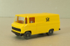 Mercedes L 406 Post, yellow, 12277, Wiking 1:87
