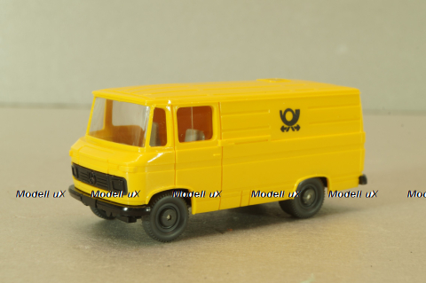 Mercedes L 406 Post, yellow, 12277, Wiking 1:87