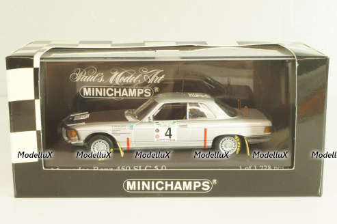 Mercrdes-Benz 450 SLC 5.0 #4 Rally Banduma 1979, Wakdegaard/Thorszelius, 430793994, Minichamps 1:43