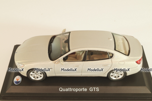 Maserati Quattroporte GTS 2003, silver metallic, WB039, WhiteBox 1:43