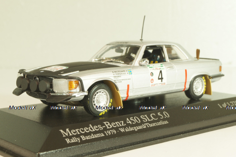 Mercrdes-Benz 450 SLC 5.0 #4 Rally Banduma 1979, Wakdegaard/Thorszelius, 430793994, Minichamps 1:43