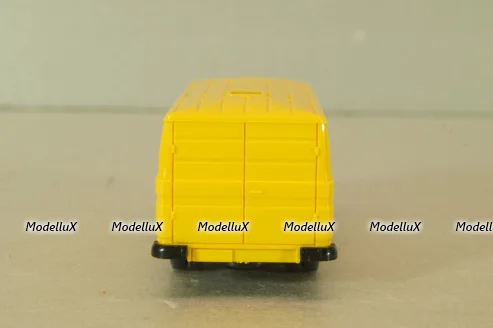 Mercedes L 406 Post, yellow, 12277, Wiking 1:87