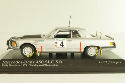 Mercrdes-Benz 450 SLC 5.0 #4 Rally Banduma 1979, Wakdegaard/Thorszelius, 430793994, Minichamps 1:43