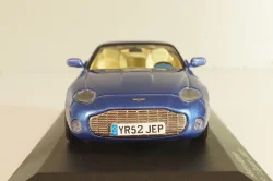 Aston Martin DB 7 Zagato 2003, blue metallic, WB030, WhiteBox 1:43 Уценка!