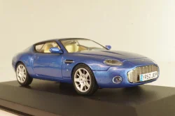 Aston Martin DB 7 Zagato 2003, blue metallic, WB030, WhiteBox 1:43 Уценка!